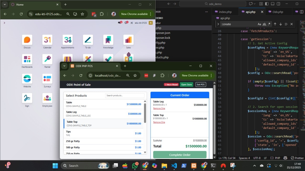 ODXProxy: Secure API Gateway for Odoo - Screenshot 3 showing product features and functionality