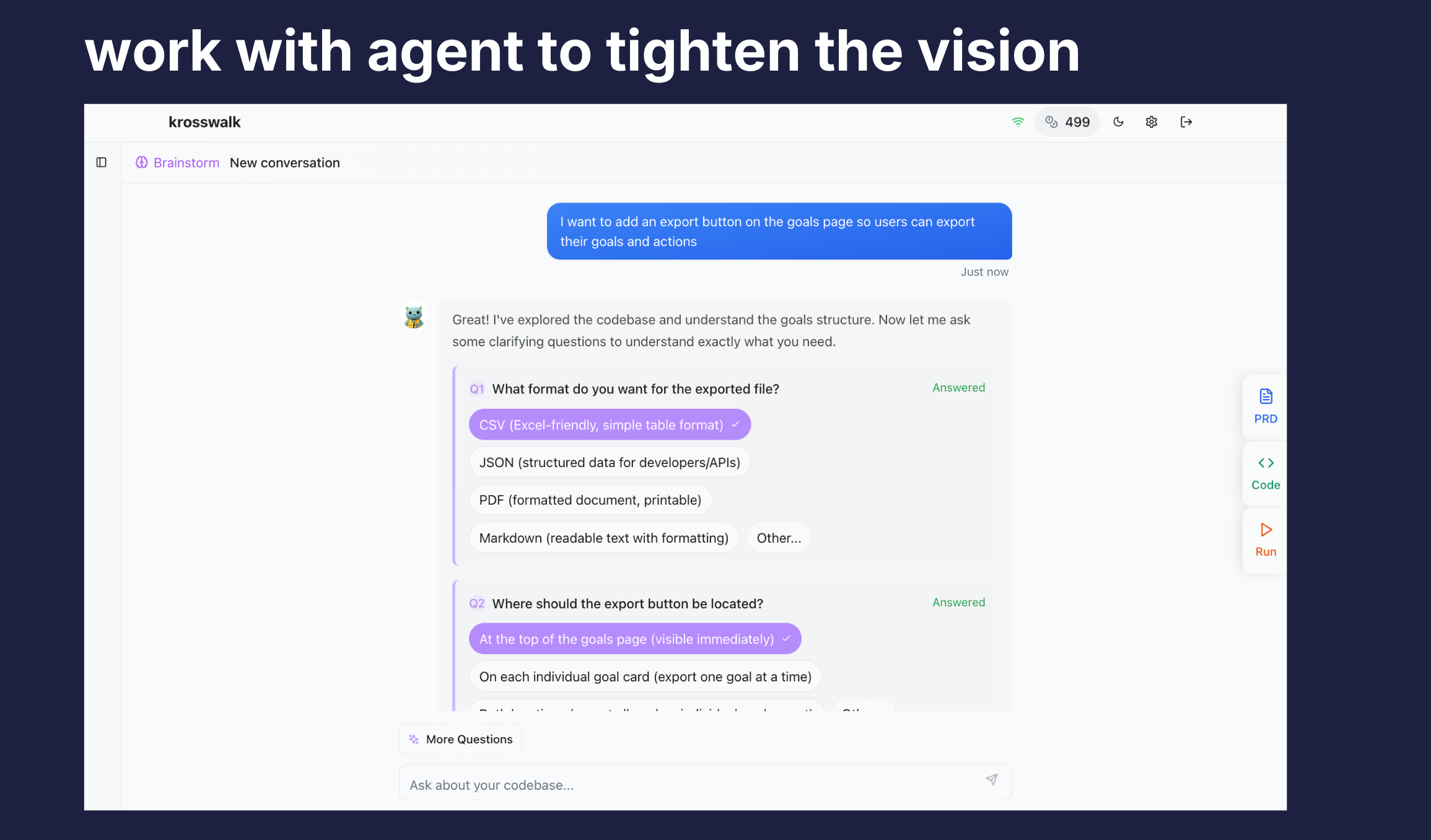 krosswalk.io - Screenshot 4 showing product features and functionality
