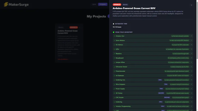 MakerSurge screenshot 4