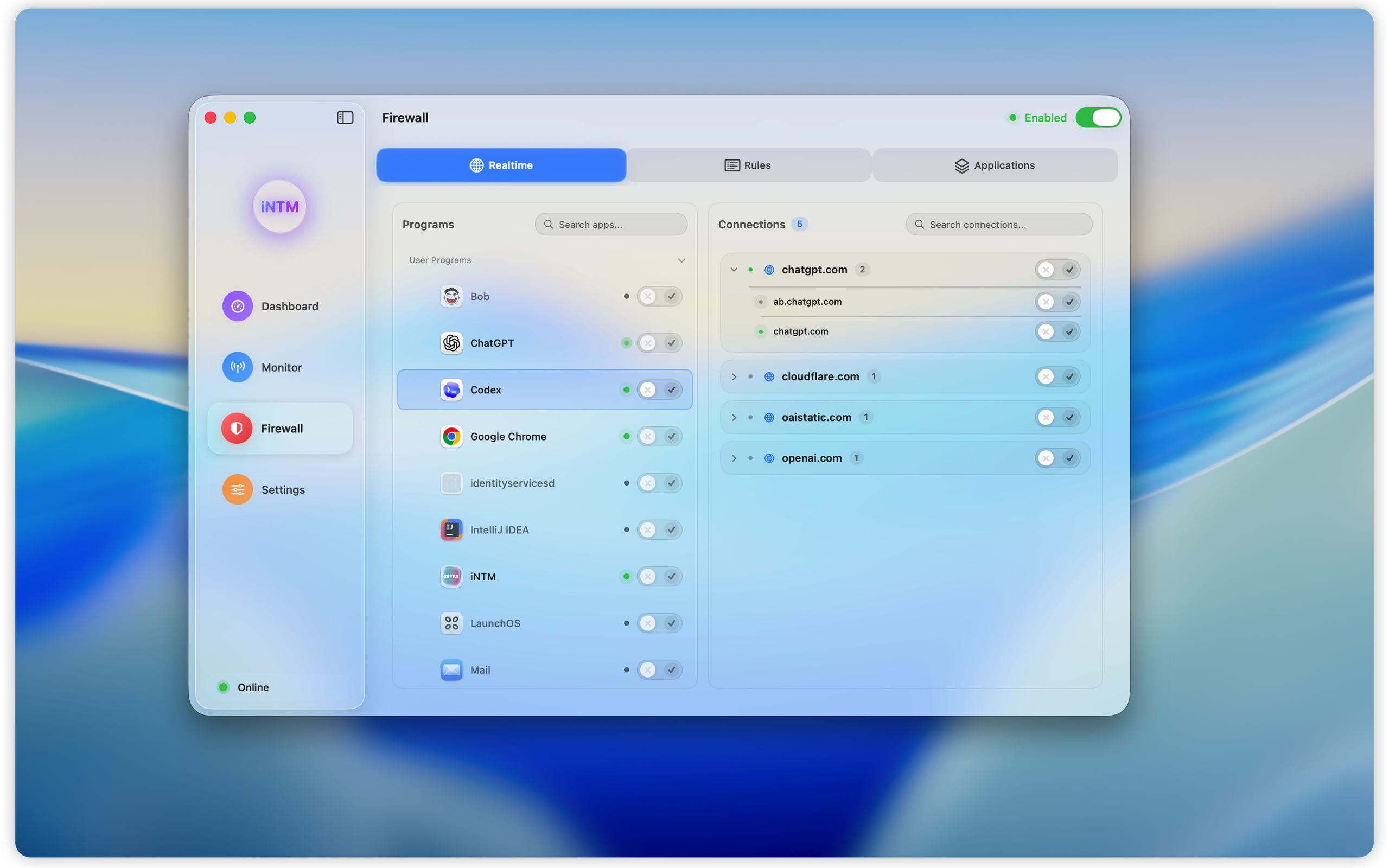 iNTM — Network Monitor for macOS gallery image