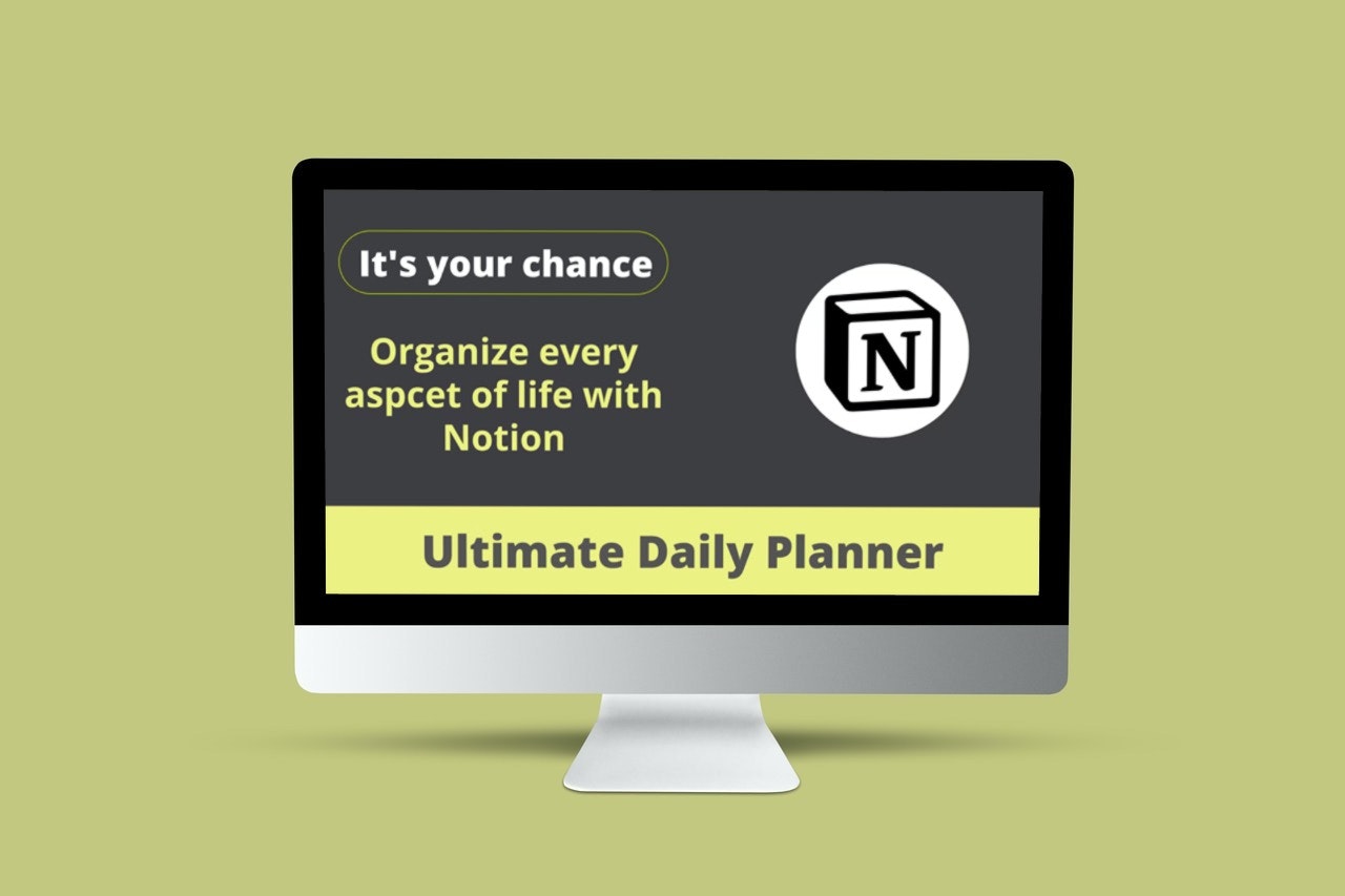 Le planificateur quotidien de notion ultime media 1