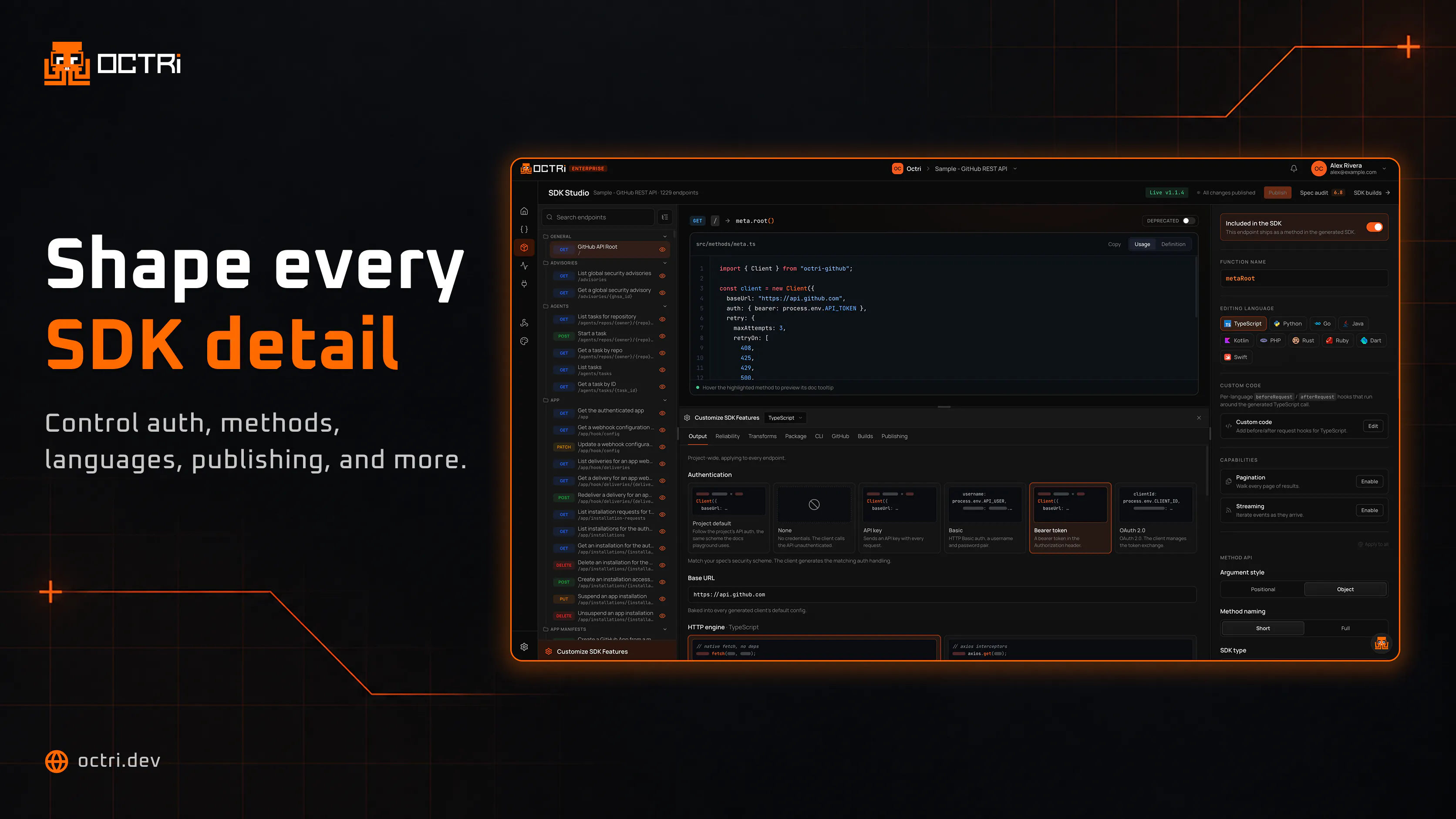 Octri.dev gallery image