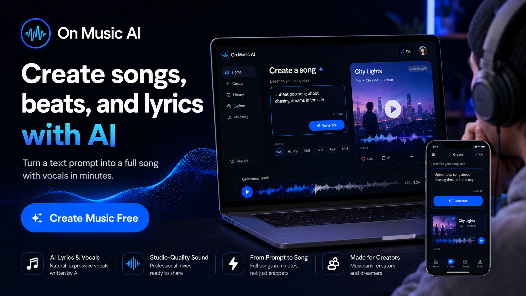 On Music AI gallery image
