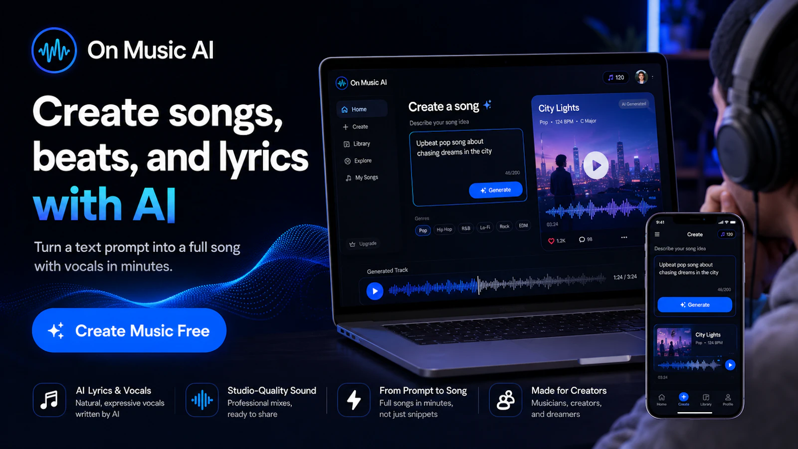 On Music AI screenshot 1