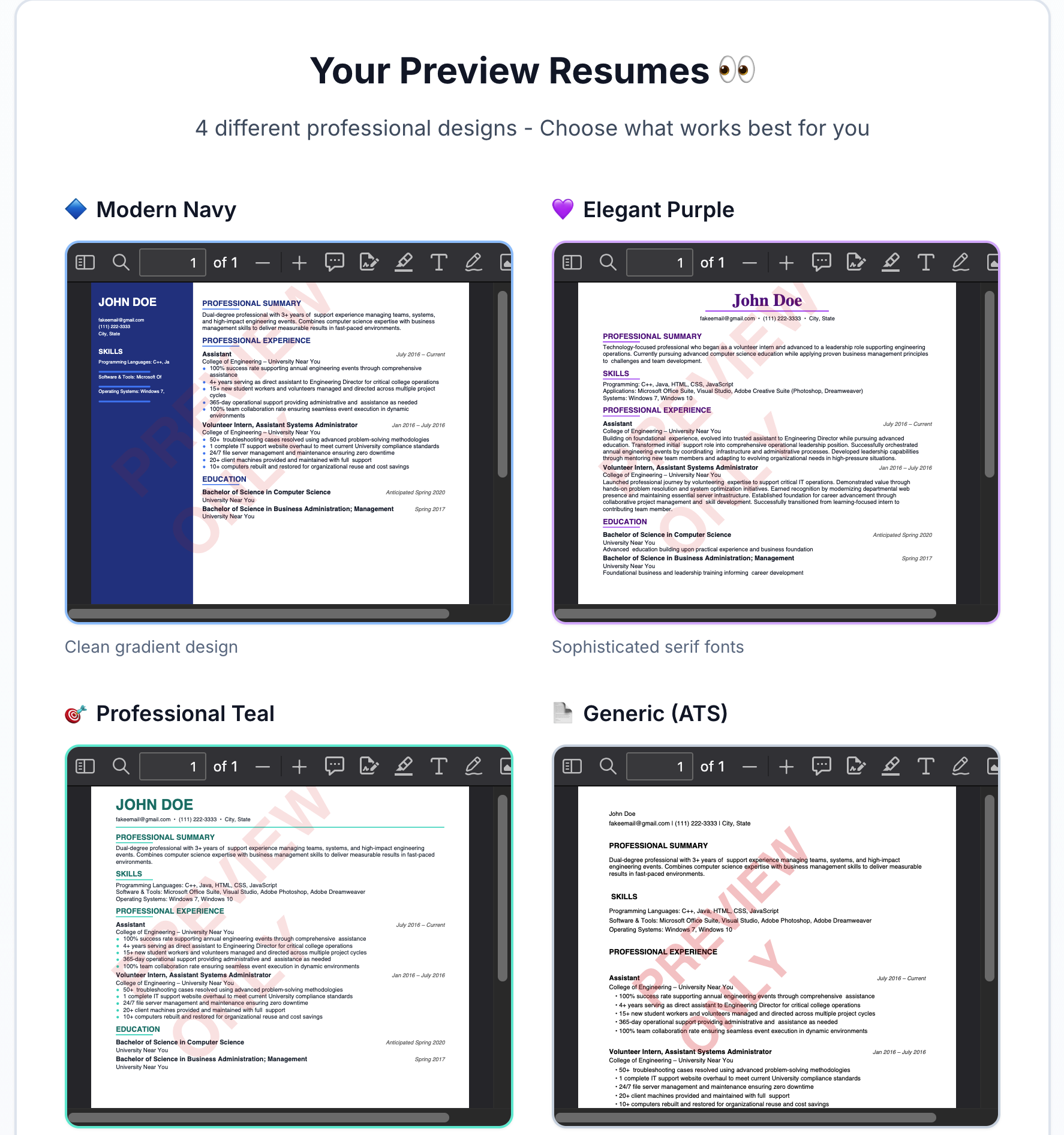 RoastMyProfile.io - Screenshot 2 showing product features and functionality