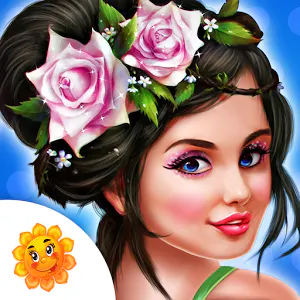 Fashion Doll Flower Girl Salon