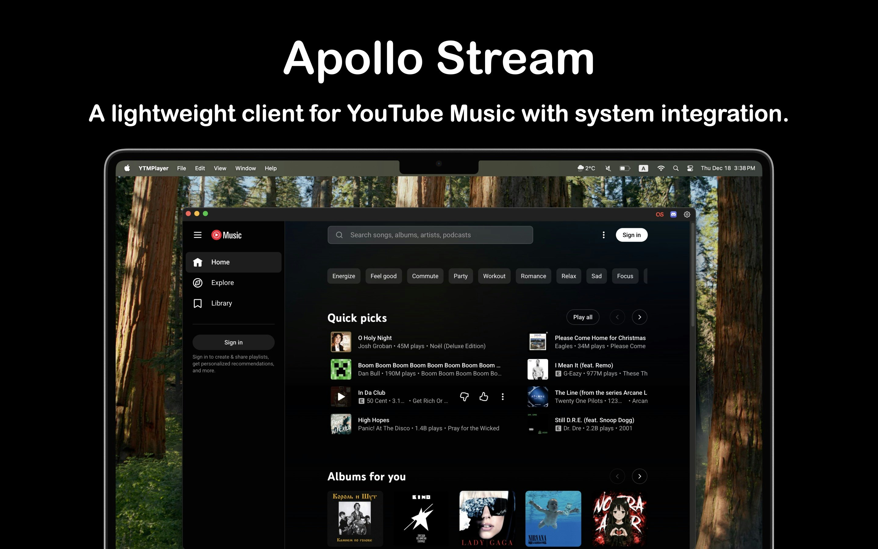 Apollo Stream gallery image