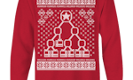Binary Christmas Tree Ugly Sweater image