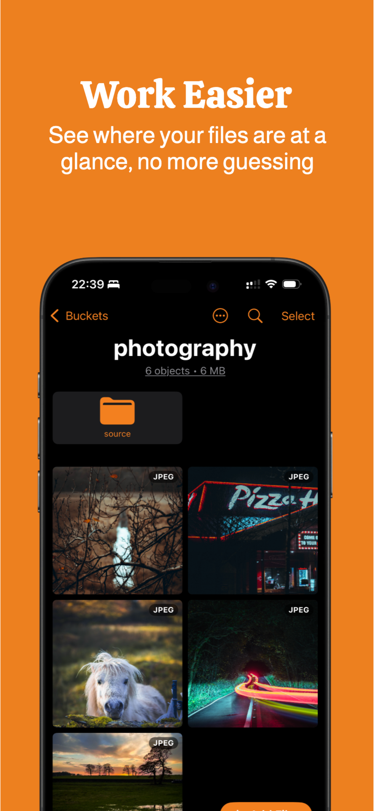 R2 -woorden - Cloudflare R2 Bucket Manager voor iOS media 3