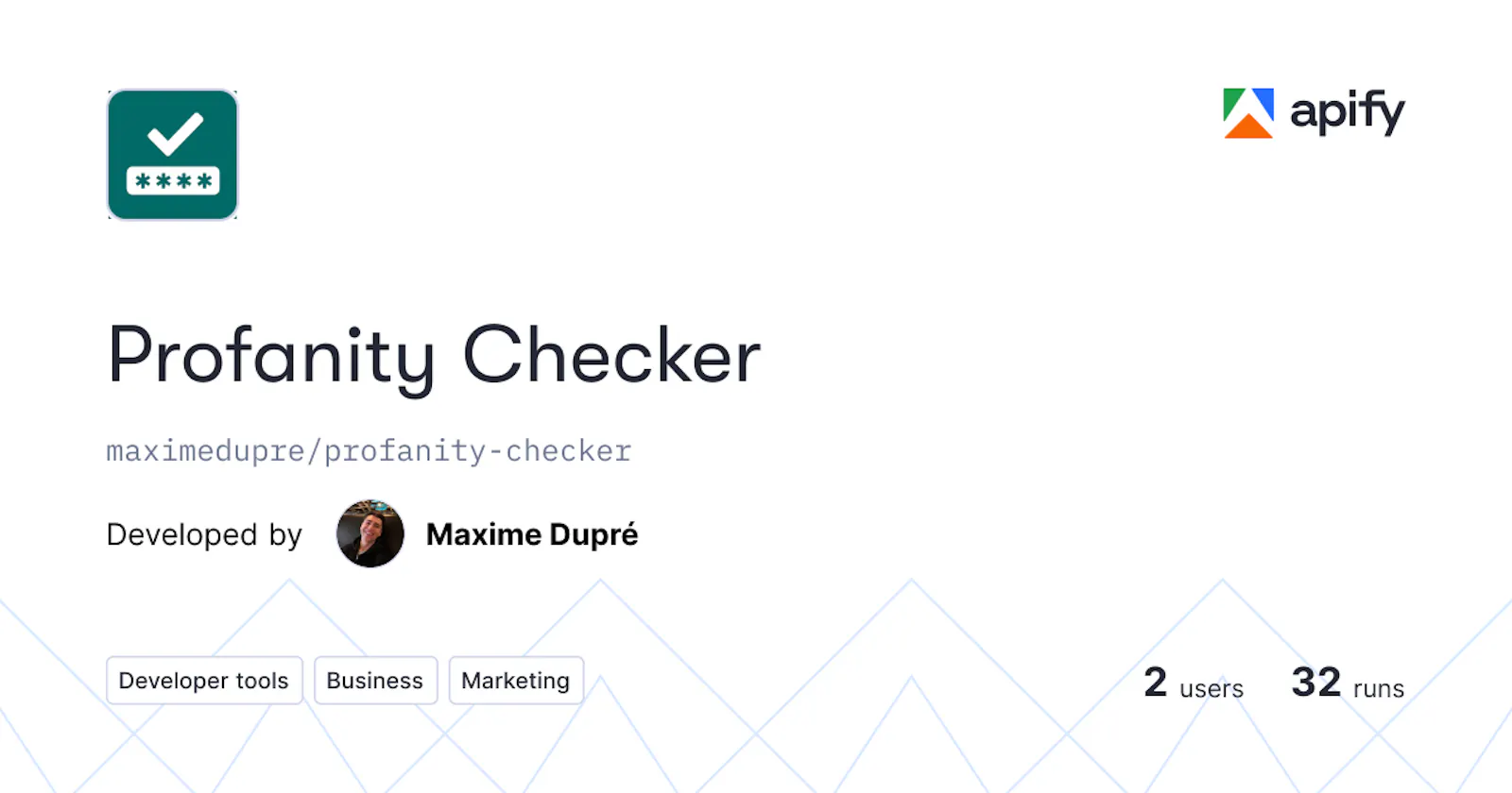 Profanity Checker screenshot 1