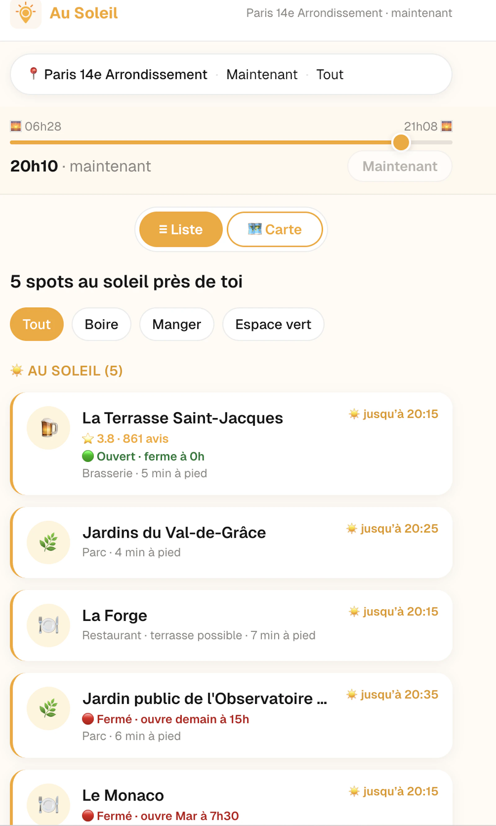 Au Soleil screenshot 1