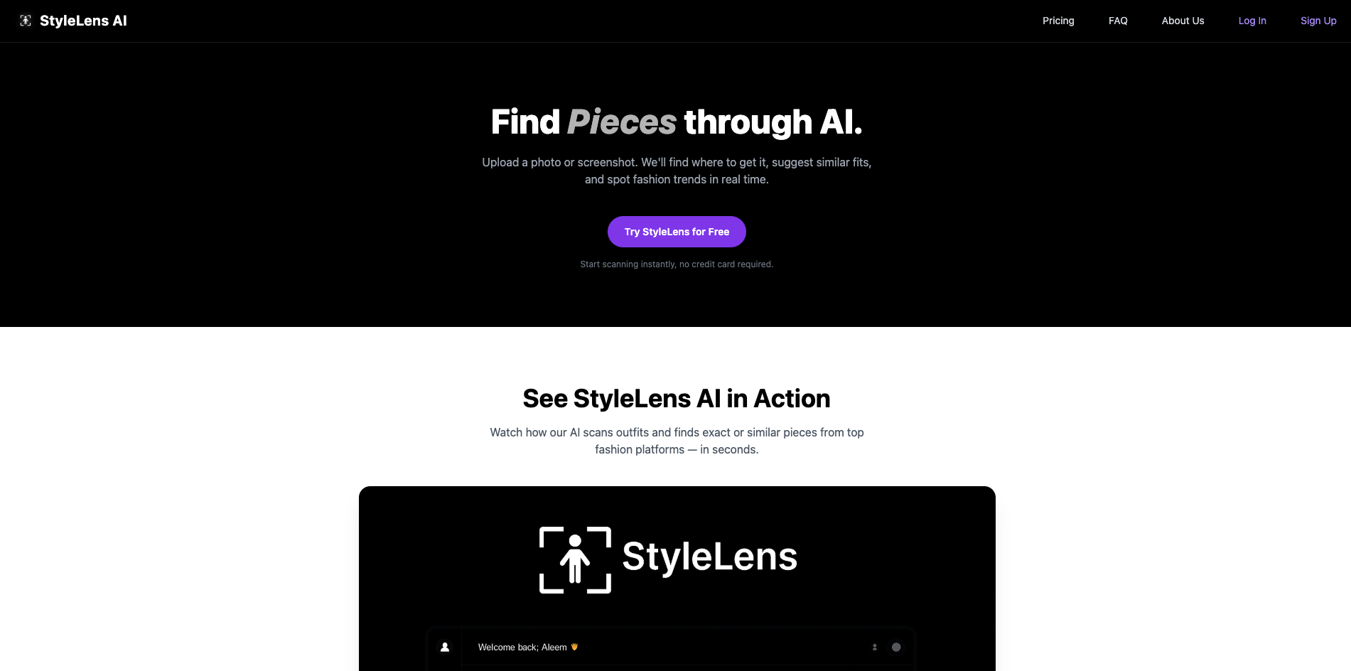 وسائط stylelens لديها - البحث عن أزياء الذكاء الاصطناعي الذي يعمل بالفعل 2