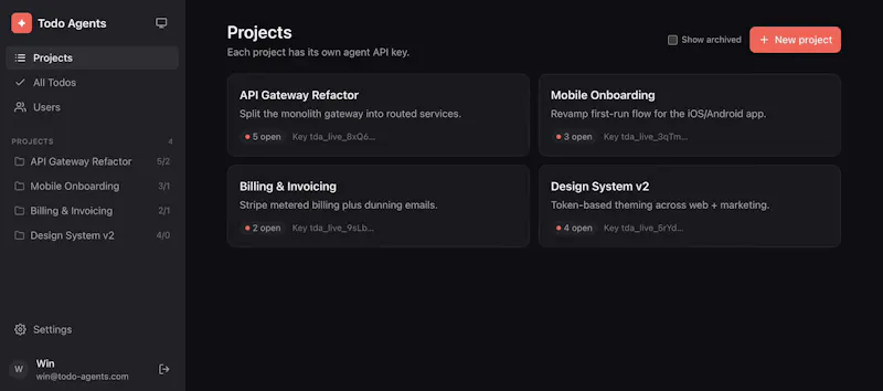 Todo Agents screenshot 2