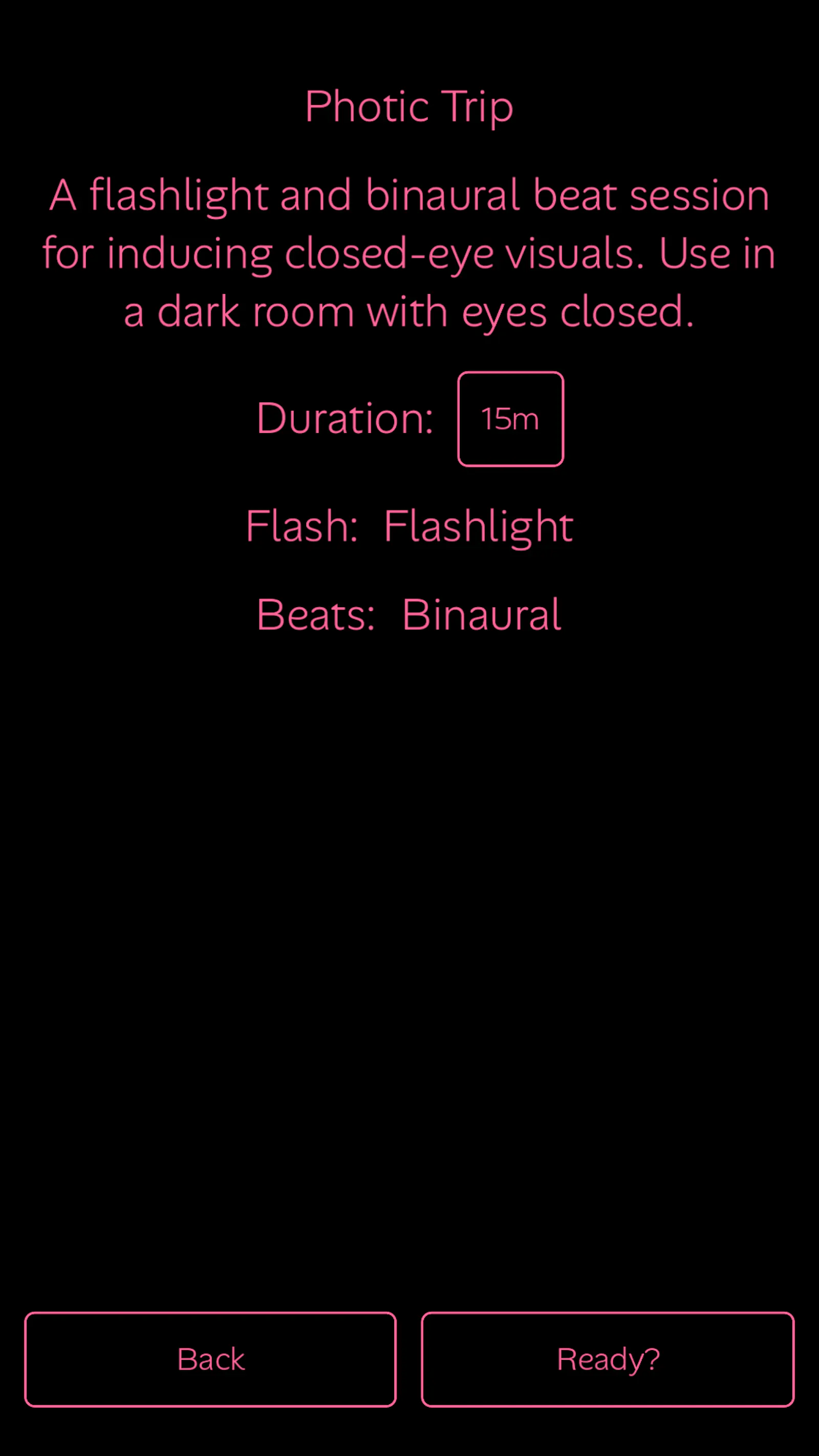 brainboop: binaural beats dreamachine screenshot 3