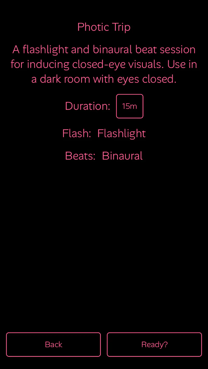 brainboop: binaural beats dreamachine screenshot 3