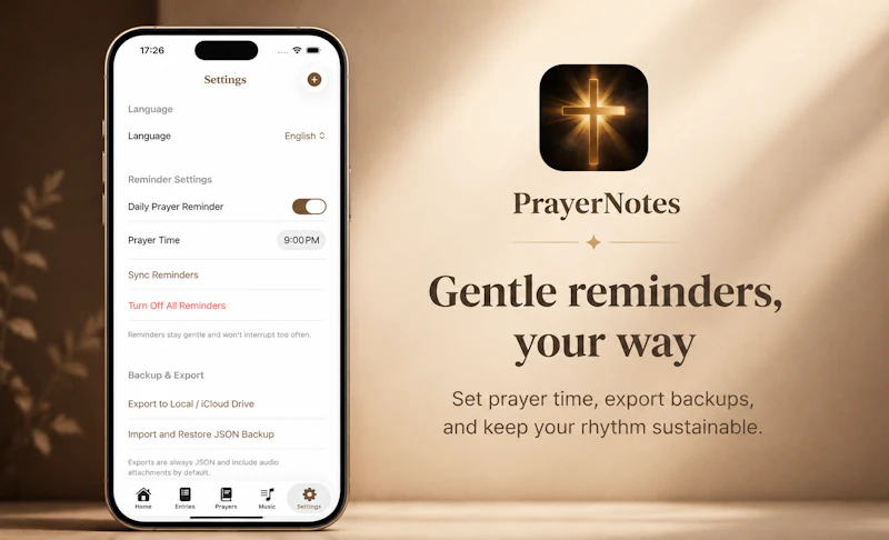 PrayerNotes screenshot 5