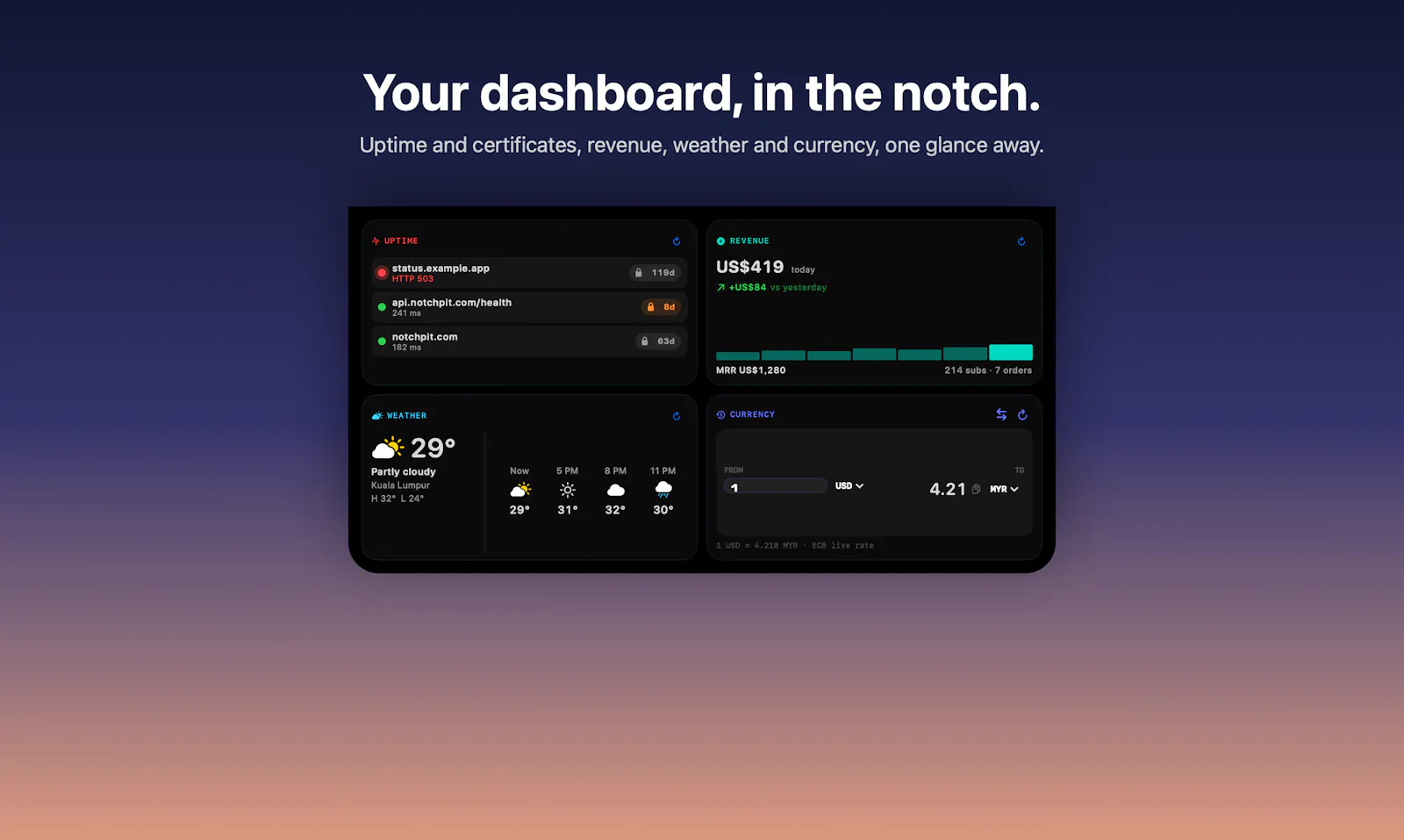 NotchPit screenshot 4
