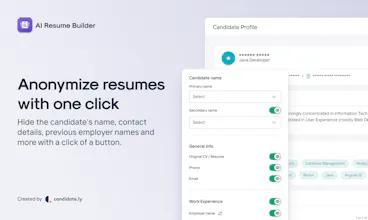 AI Resume Builder for Recruiters gallery image