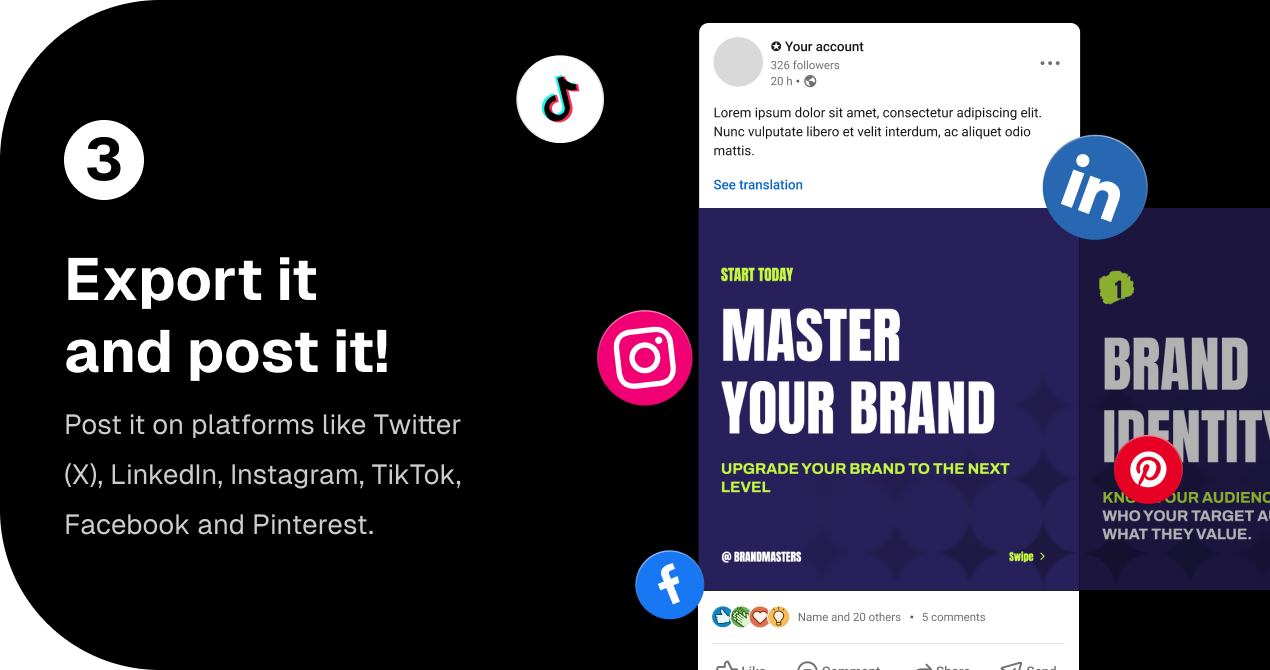Create Carousel media 5