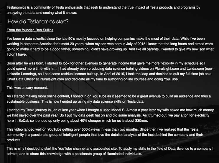 Tesla Model 3 Monthly Cost Calculator by Teslanomics gallery image