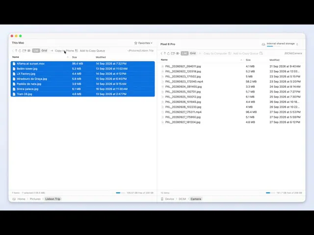 Android Rapid Transfer gallery image