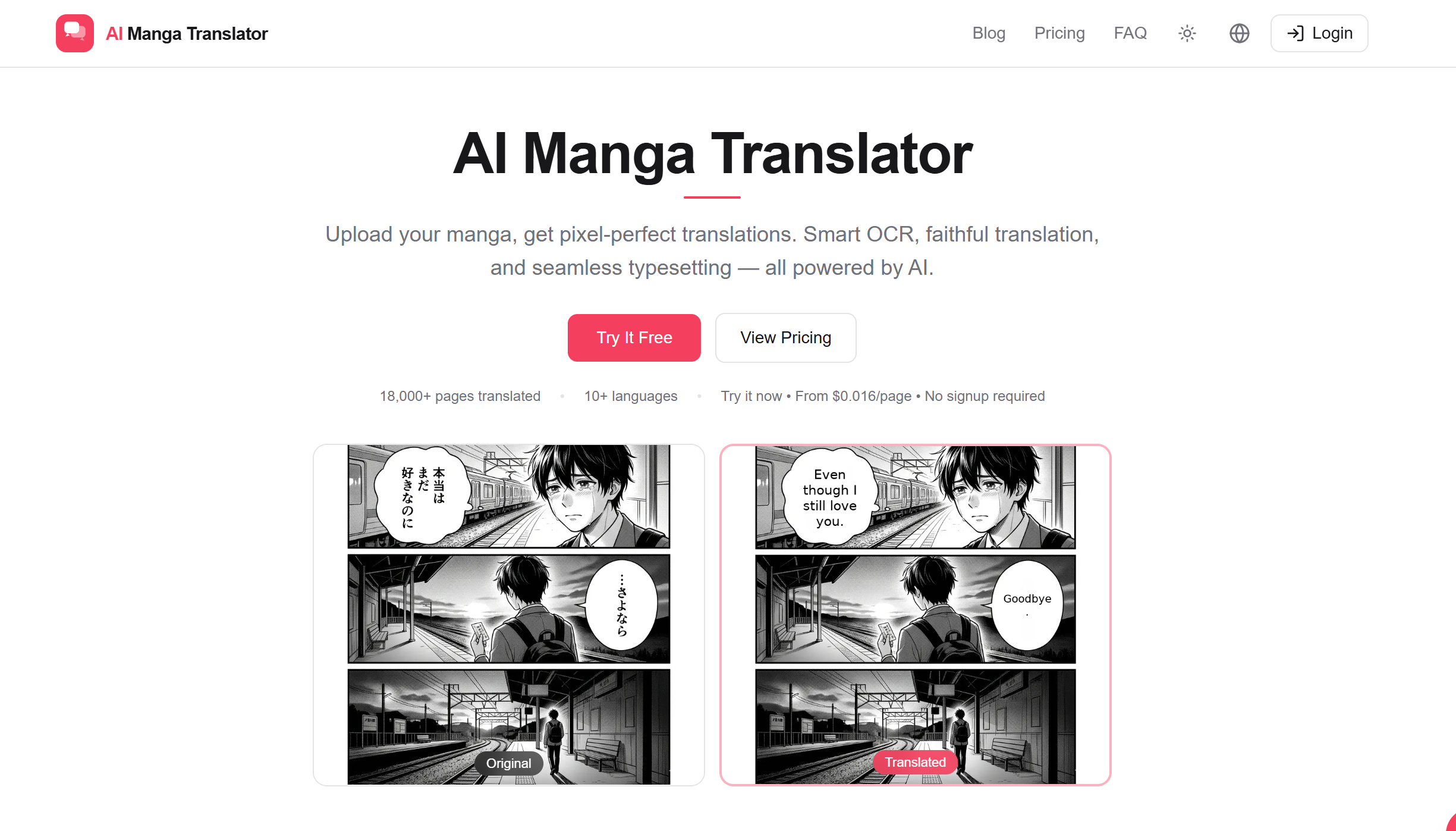 AI Manga Translator gallery image