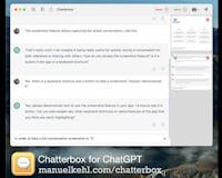 Chatterbox for ChatGPT media 1