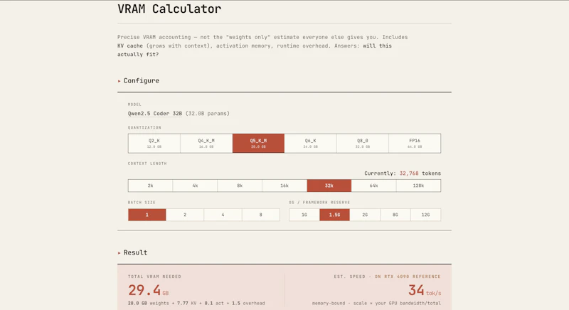 What LLM Can I Run screenshot 4