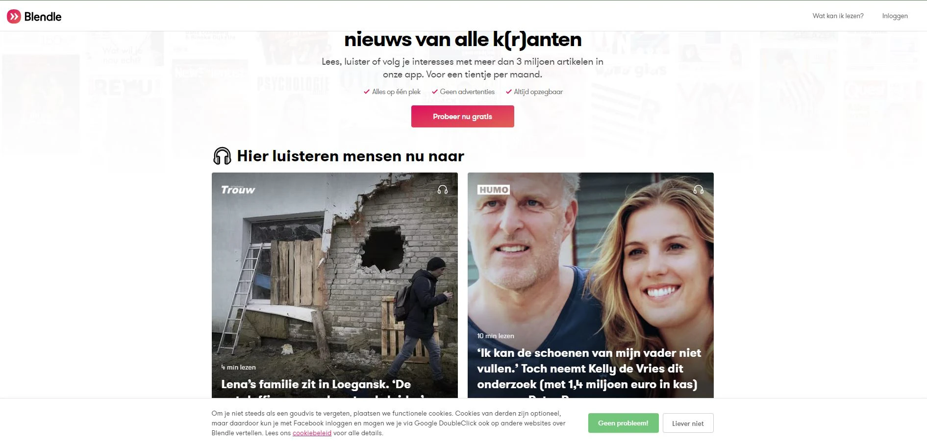 Blendle for iOS Image