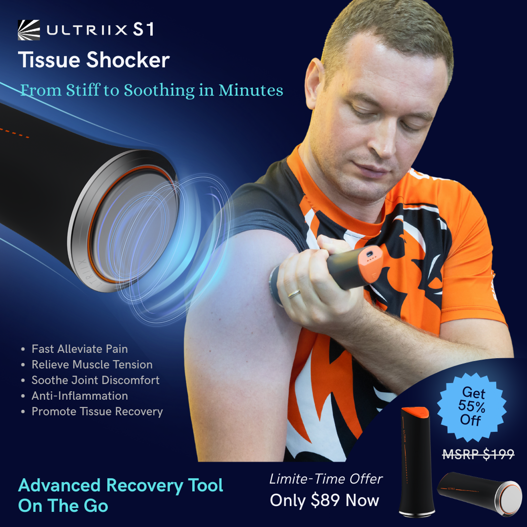 ULTRIIX S1: Repair Injuries Relieve Pain - Main product screenshot demonstrating key features and user interface