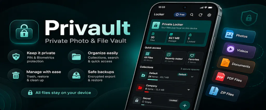 Privault Photo File Locker Pro gallery image