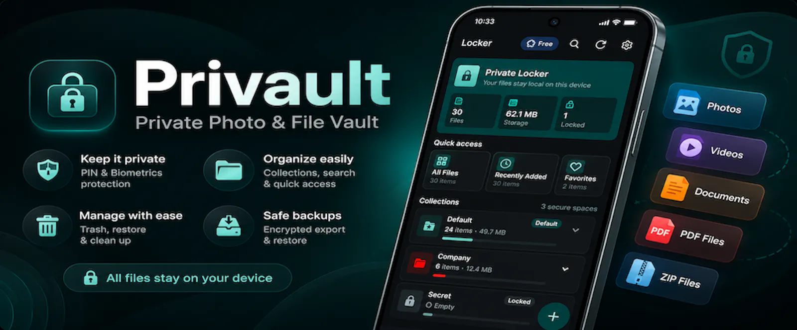 Privault Photo File Locker Pro screenshot 7
