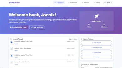 IndieWaitlist gallery image