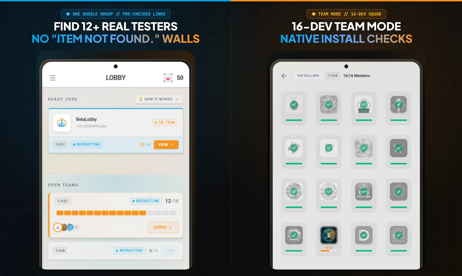 BetaLobby screenshot 2