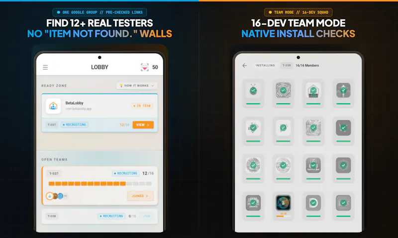 BetaLobby screenshot 2