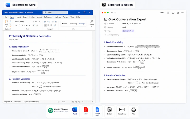 Chat Exporter for ChatGPT screenshot 4