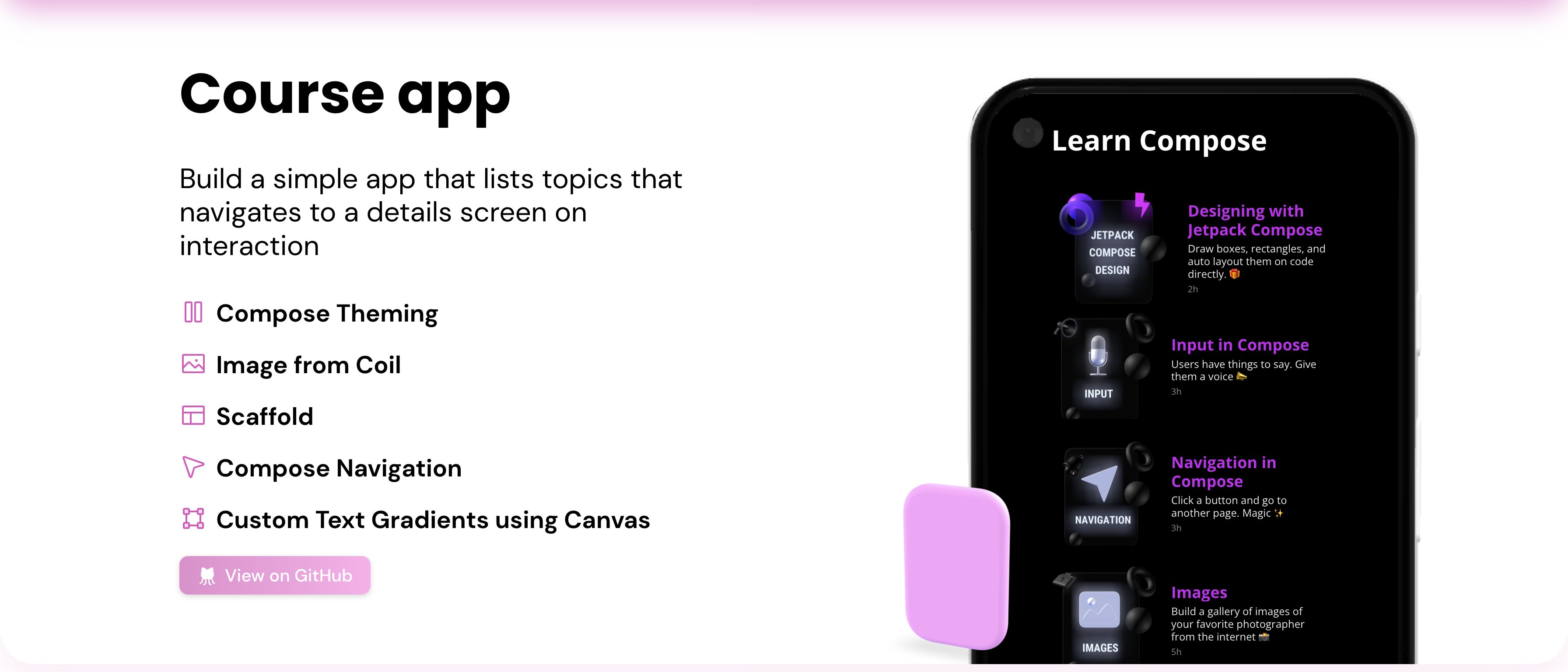 Designing with Jetpack Compose gallery image