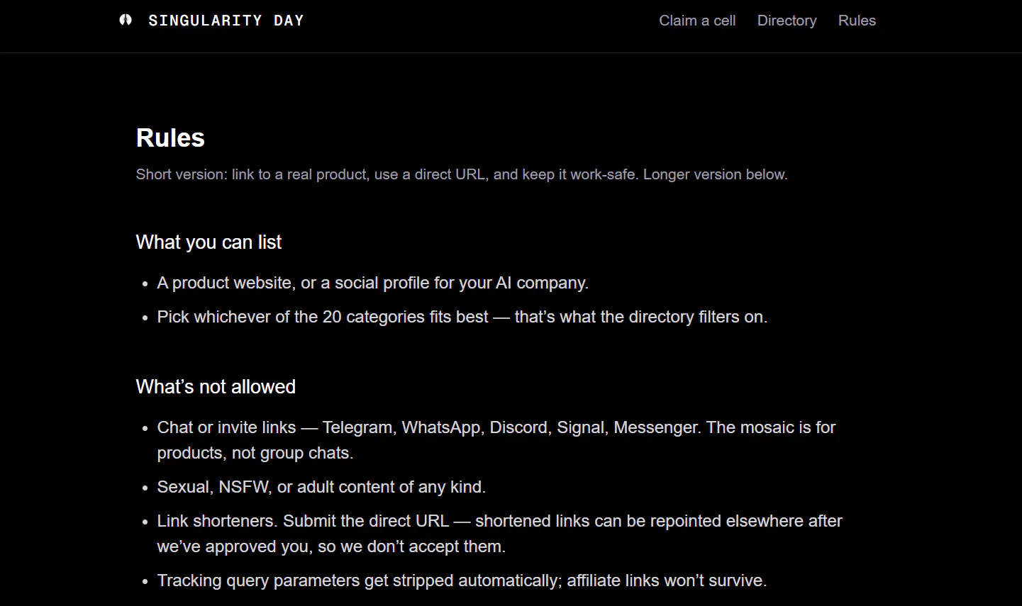 Singularity Day gallery image