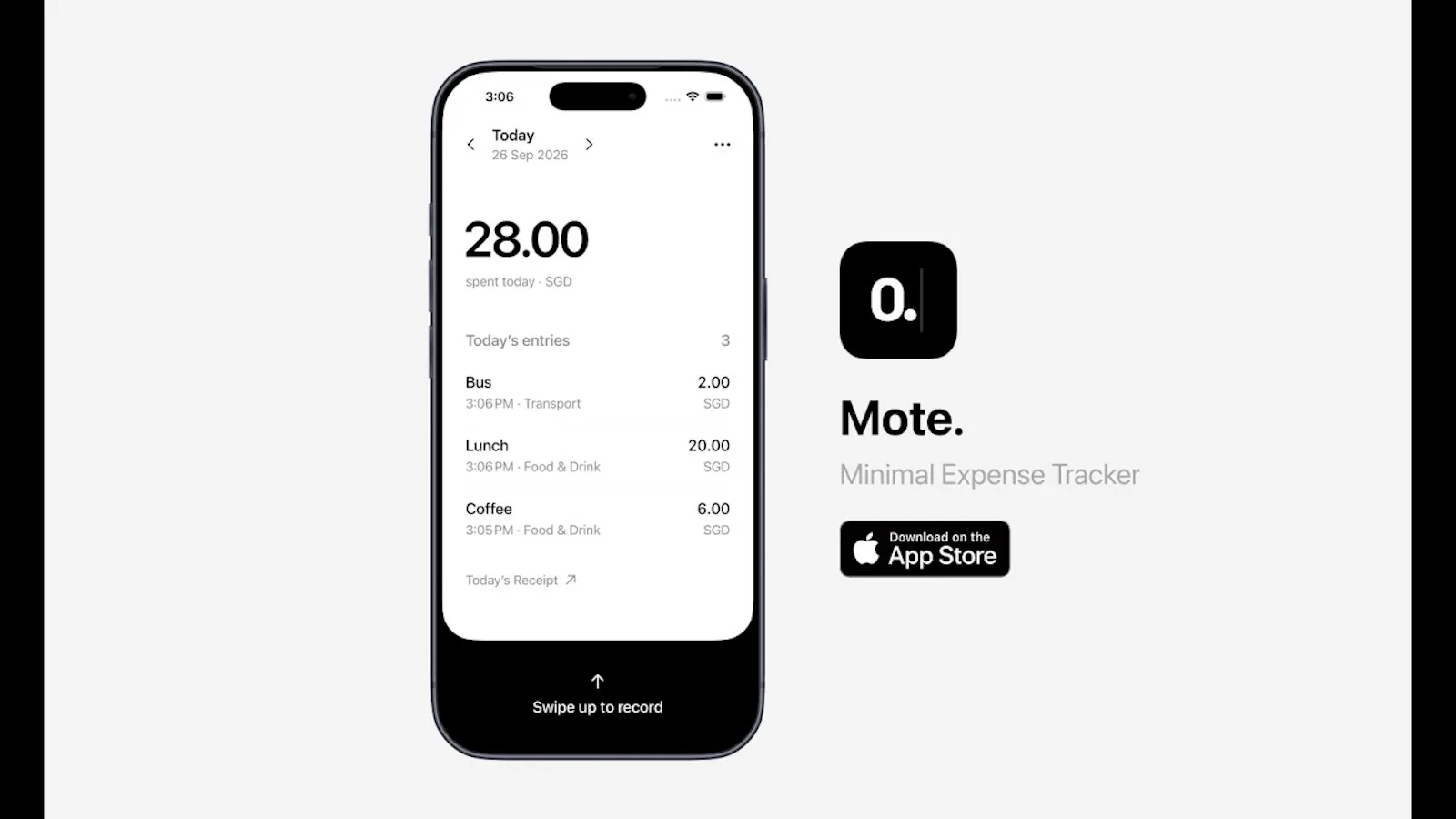 Mote. App screenshot 1 (video preview)