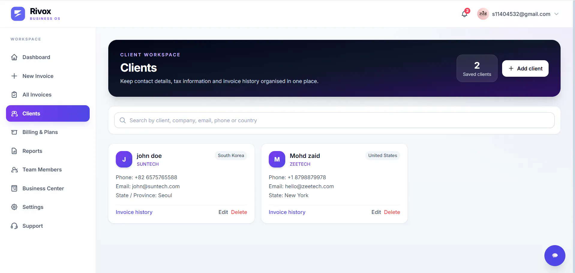 Rivox — Business, Billing & Payments gallery image