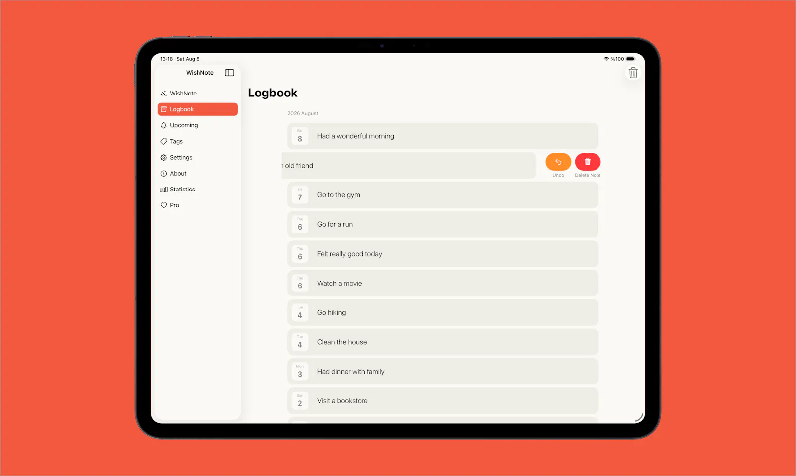 WishNote screenshot 5