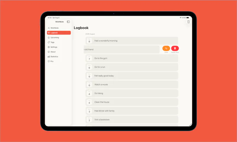 WishNote screenshot 5
