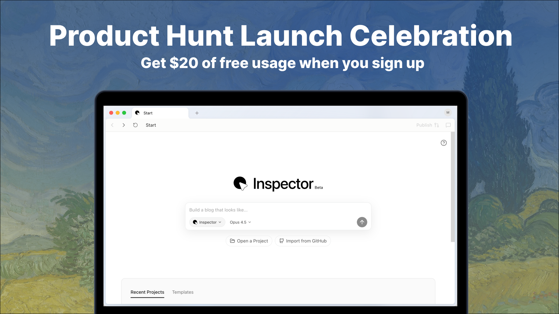 Inspector screenshot