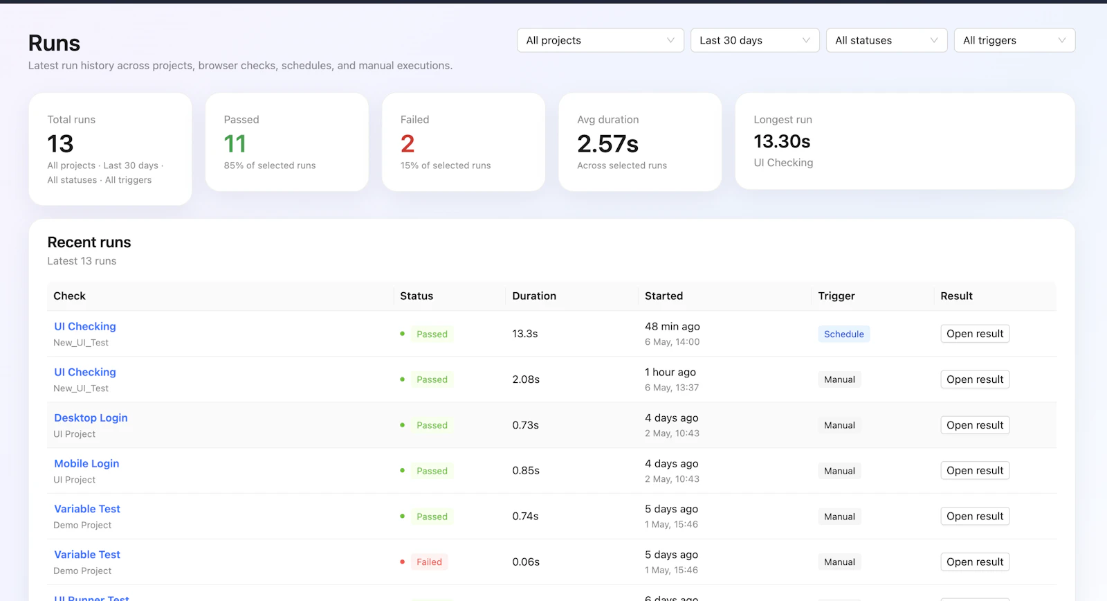 WrightTest: Open Source QA screenshot 7