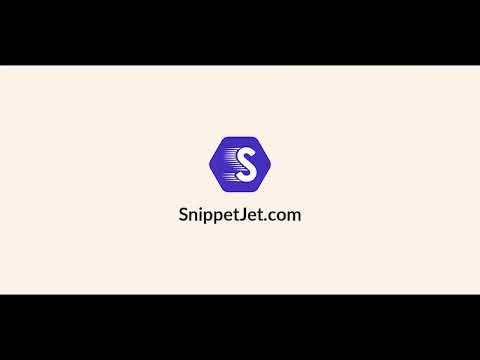 SnippetJet gallery image