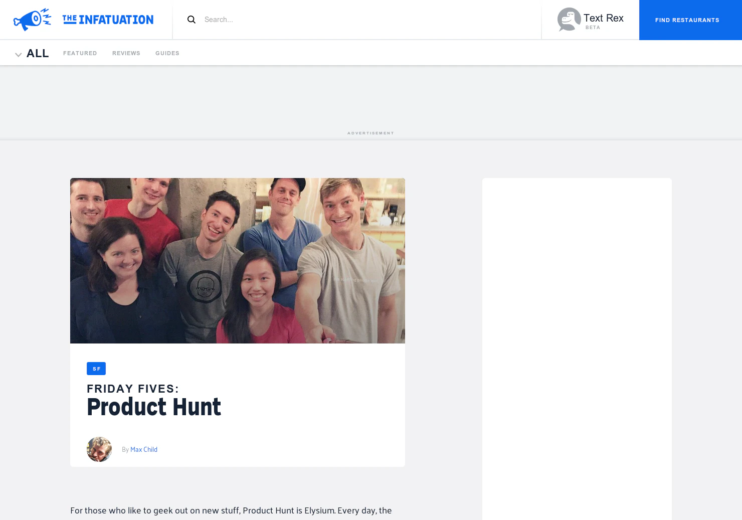 Team Product Hunt's Favorite Restaurants