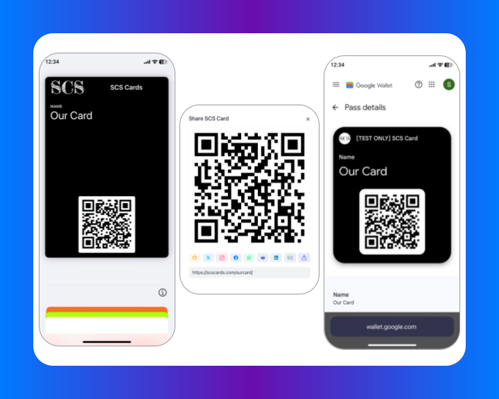SCS Cards - Screenshot 2 showing product features and functionality