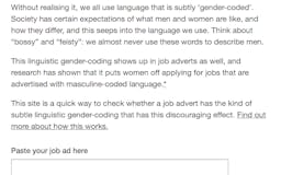 Gender Decoder for Job Ads media 3
