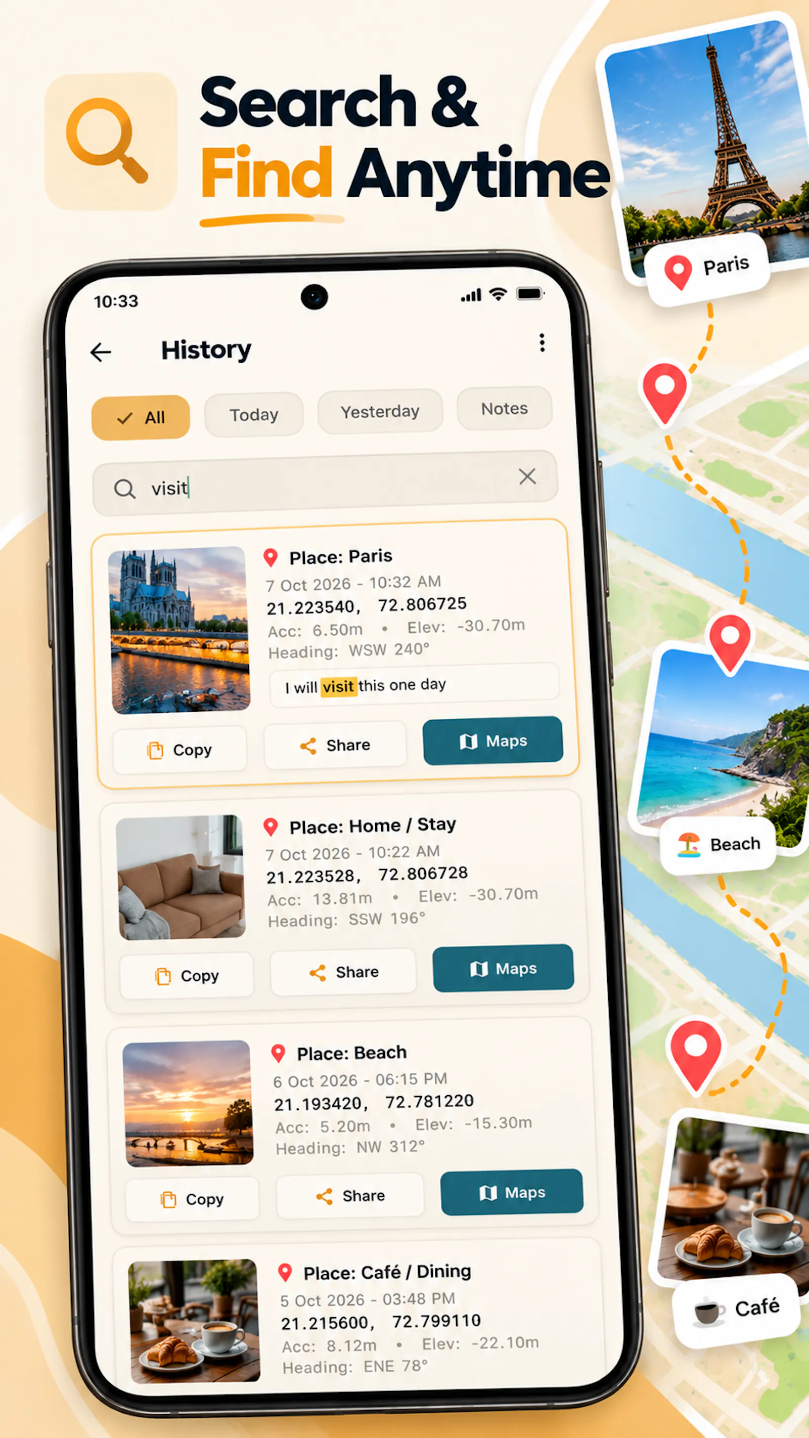 CamStory: GPS Photo & Notes screenshot 2