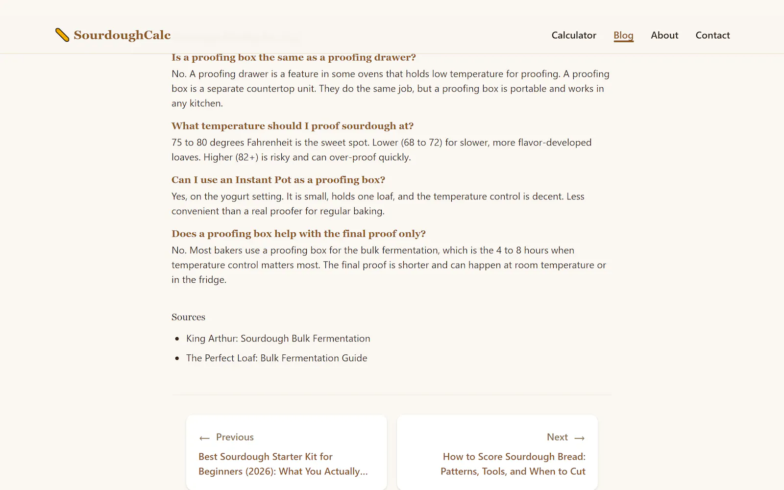 SourdoughCalc screenshot 3